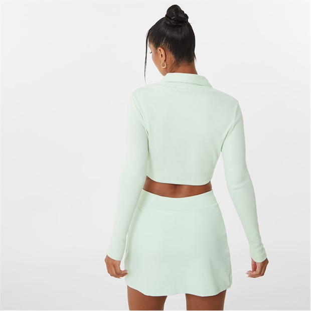 Light Green - Slazenger - Sofia Richie Button Down Top