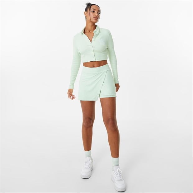 Light Green - Slazenger - Sofia Richie Button Down Top