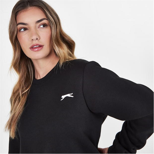 Black - Slazenger - Crew Sweatshirt Womens