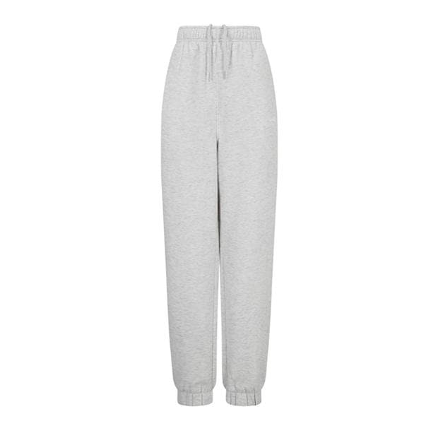 Ice Grey Marl - Slazenger - Closed Hem Fleece Pants Womens