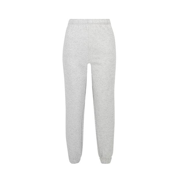 Ice Grey Marl - Slazenger - Closed Hem Fleece Pants Womens