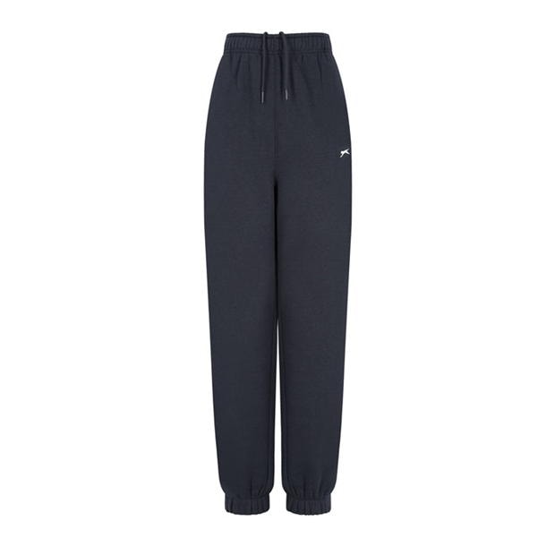 Navy - Slazenger - Closed Hem Fleece Pants Womens