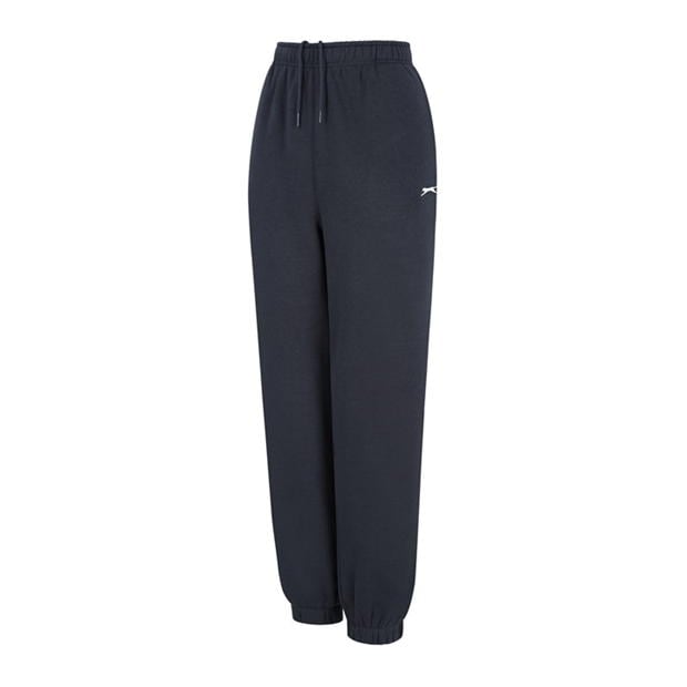 Navy - Slazenger - Closed Hem Fleece Pants Womens