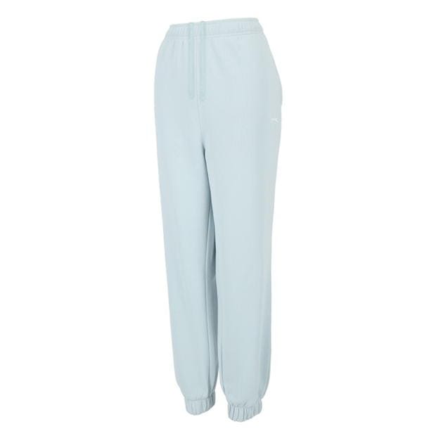 Baby Blue - Slazenger - Closed Hem Fleece Pants Womens