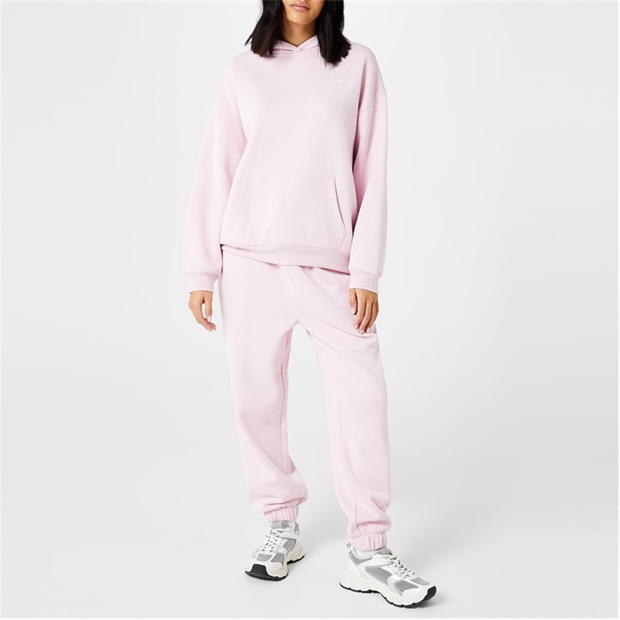 Baby Pink - Slazenger - Closed Hem Fleece Pants Womens