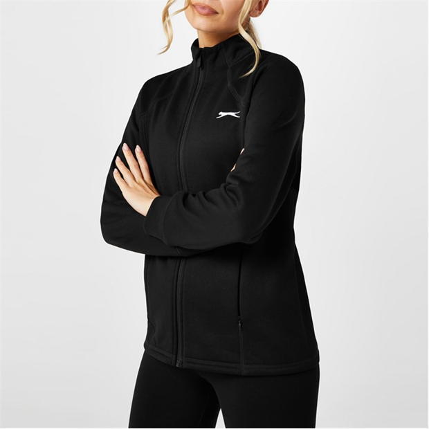 Black - Slazenger - Funnel Zip