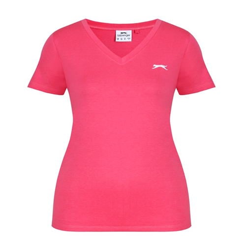 Slazenger - V Neck T Shirt Ladies