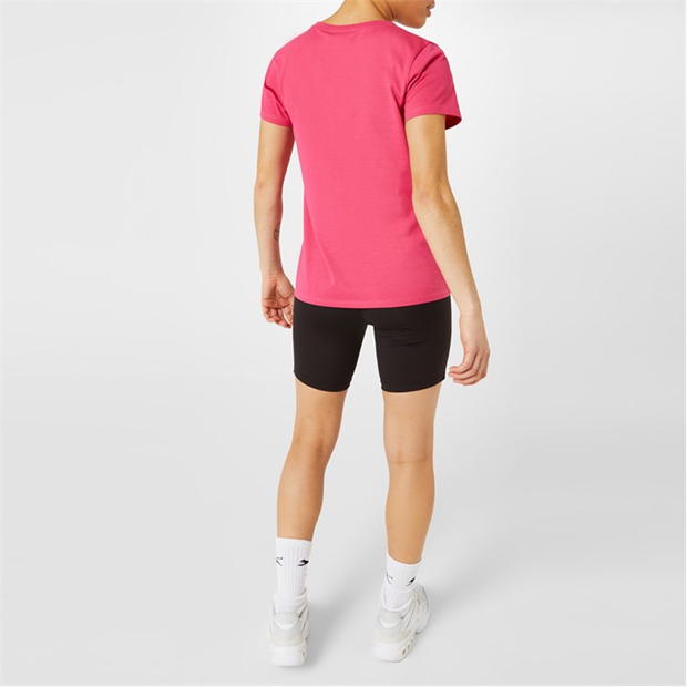 Brt Pink - Slazenger - V Neck T Shirt Ladies