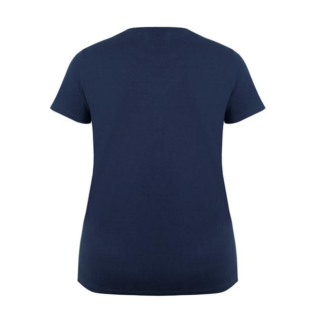 Navy - Slazenger - V Neck T Shirt Ladies