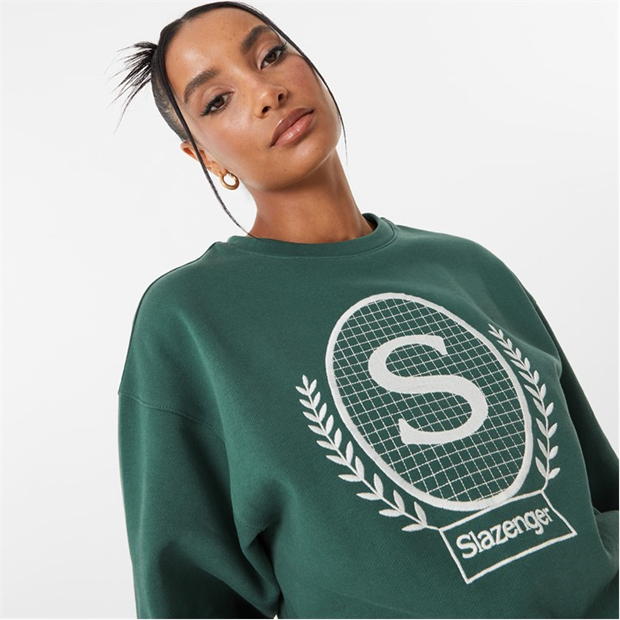 Forest Green - Slazenger - Sofia Richie Vintage Sweatshirt