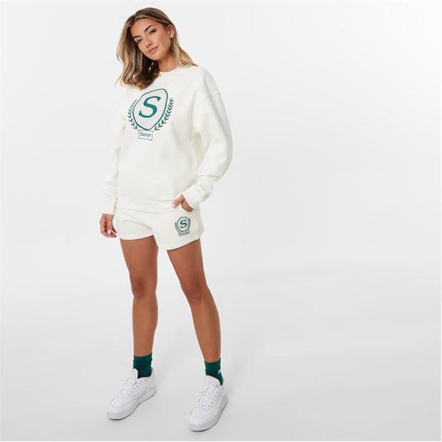 Cream - Slazenger - Sofia Richie Vintage Sweatshirt