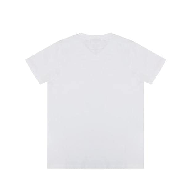 White - Slazenger - V Neck T Shirt Junior Boys