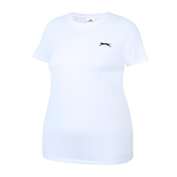 White - Slazenger - Crew Neck Tee Ld43