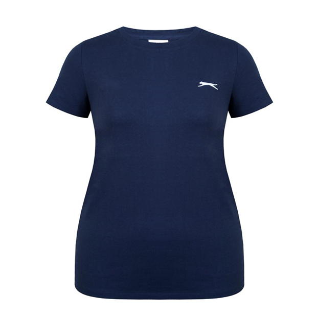 Navy - Slazenger - Crew Neck Tee Ld43