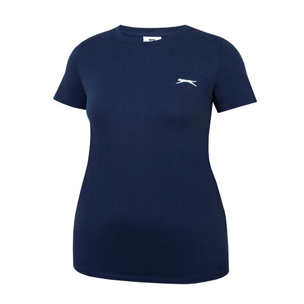 Navy - Slazenger - Crew Neck Tee Ld43