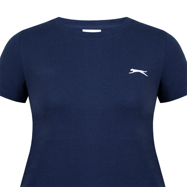 Navy - Slazenger - Crew Neck Tee Ld43