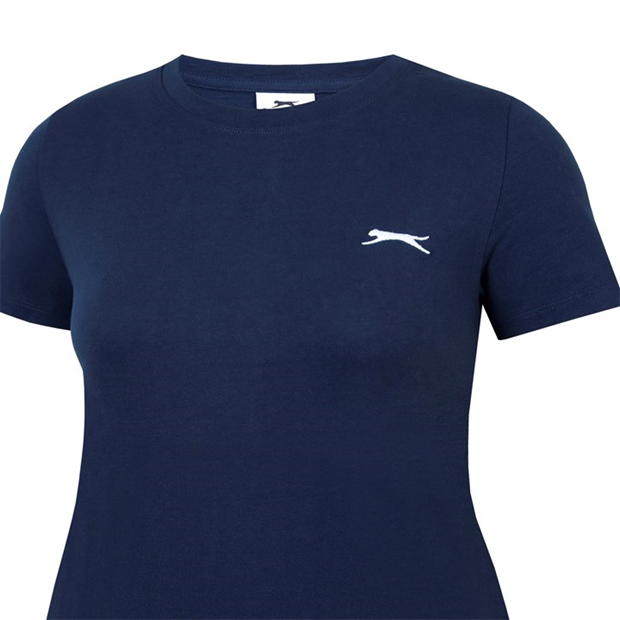 Navy - Slazenger - Crew Neck Tee Ld43