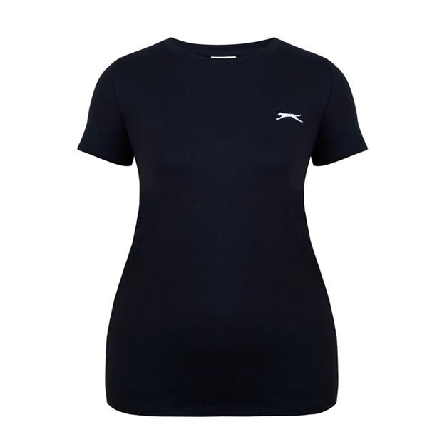 Black - Slazenger - Crew Neck Tee Ld43