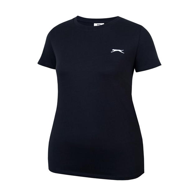 Black - Slazenger - Crew Neck Tee Ld43