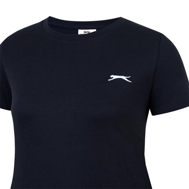 Black - Slazenger - Crew Neck Tee Ld43