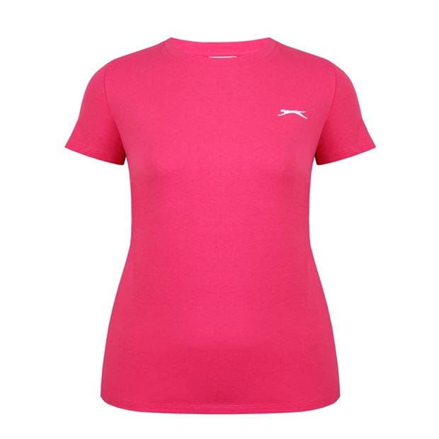 Brt Pink - Slazenger - Crew Neck Tee Ld43