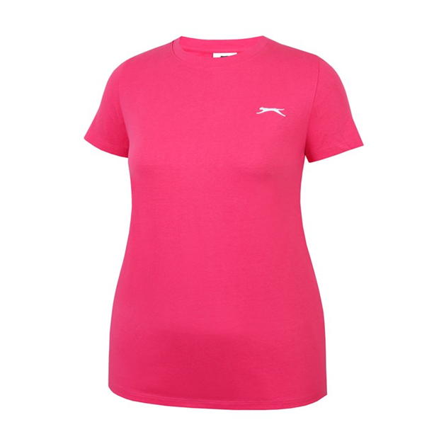 Brt Pink - Slazenger - Crew Neck Tee Ld43