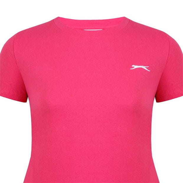 Brt Pink - Slazenger - Crew Neck Tee Ld43