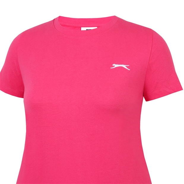 Brt Pink - Slazenger - Crew Neck Tee Ld43