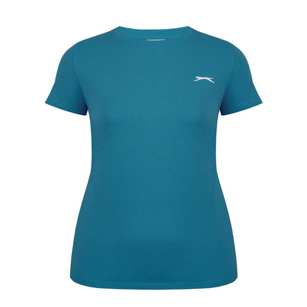 Teal - Slazenger - Crew Neck Tee Ld43