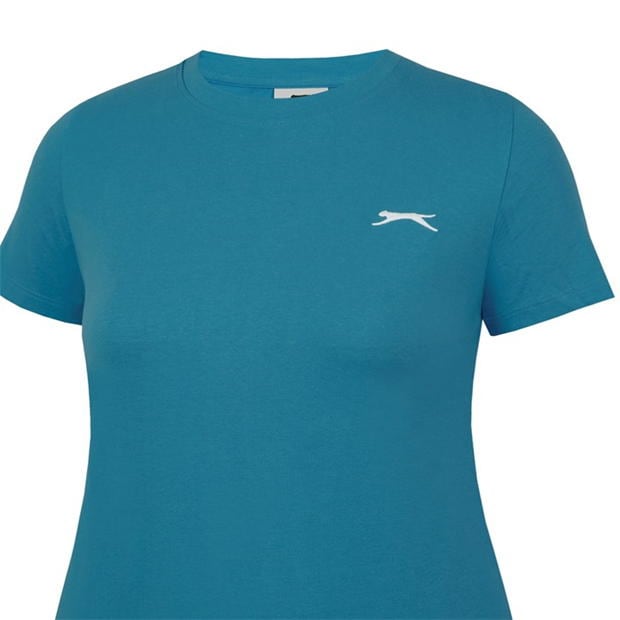 Teal - Slazenger - Crew Neck Tee Ld43