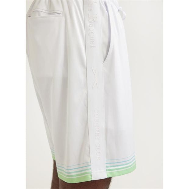 White - Percival x Slazenger - A Resort Short