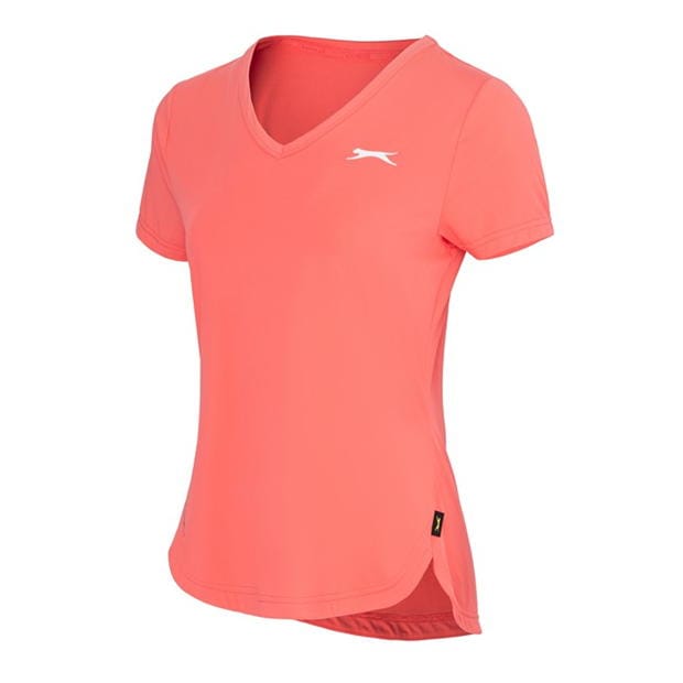 Coral - Slazenger - Tennis Tee Ld42