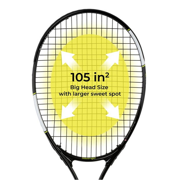 Black - Slazenger - Smash Tennis Racket