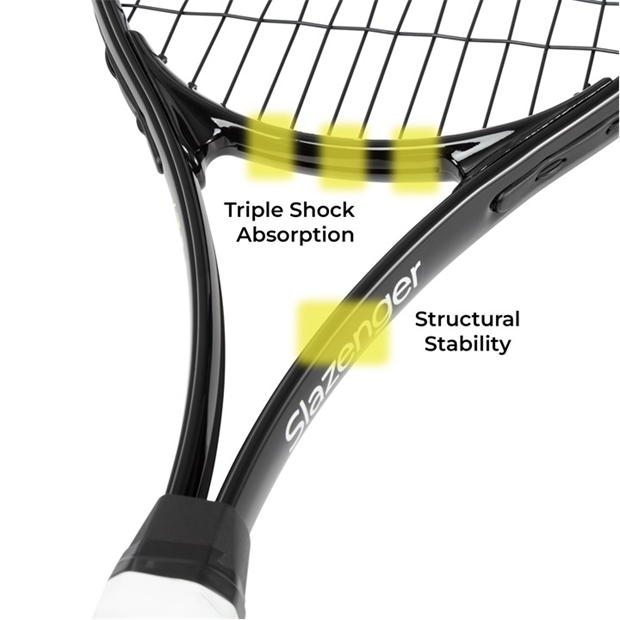 Black - Slazenger - Smash Tennis Racket