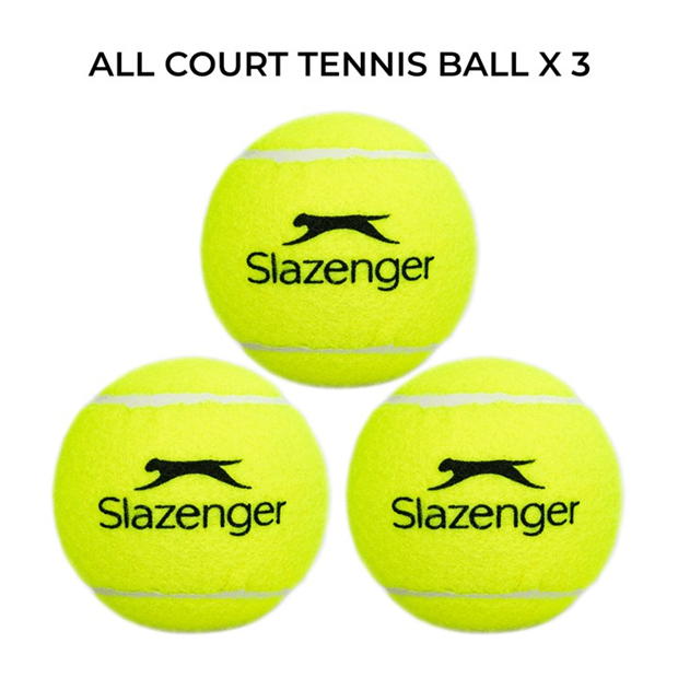 Yellow - Slazenger - Club All Court Tennis Balls