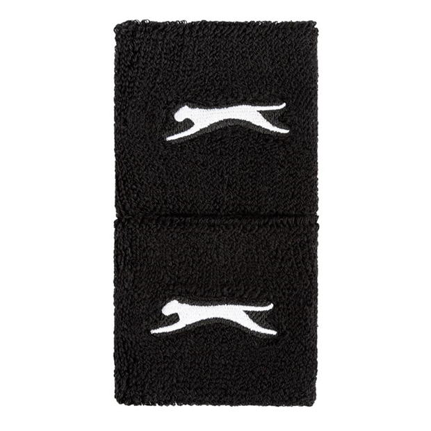 Black - Slazenger - 2 Pack Wristbands