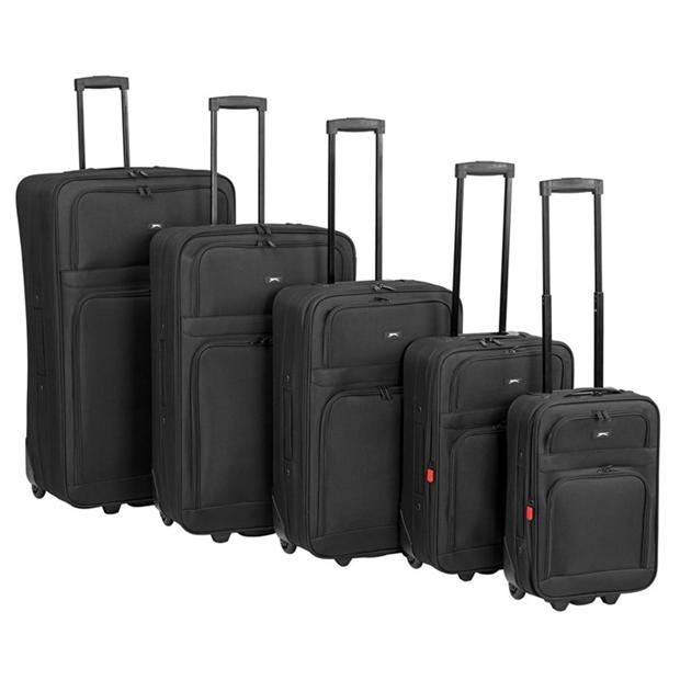 Black - Slazenger - Trolley Suitcase Nest 5pc