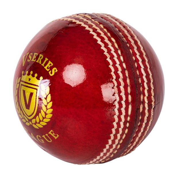 Red - Slazenger - League Cricket Ball