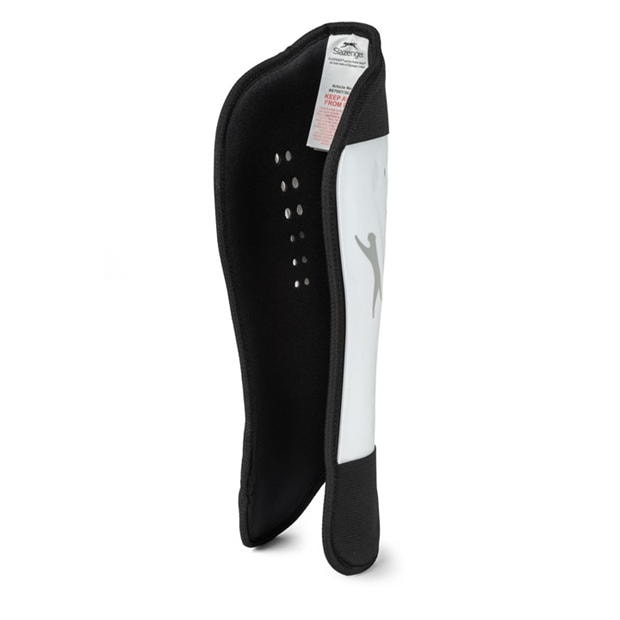 White/Black - Slazenger - Advanced Hockey Shin Guards for Adults