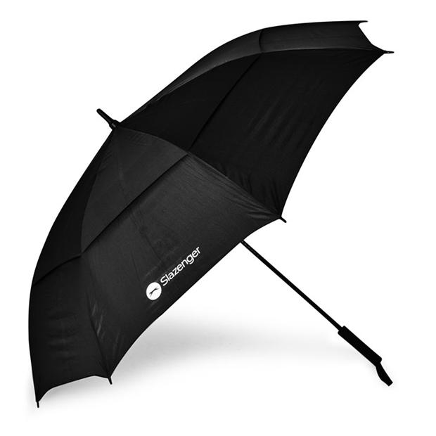 Black/Lime - Slazenger - Double Canopy Umbrella