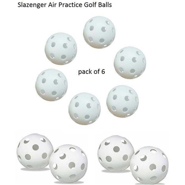 White - Slazenger - Air Practice Golf Balls