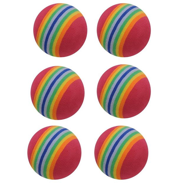 Slazenger - Multicolored Practice Foam Balls Pack of 6