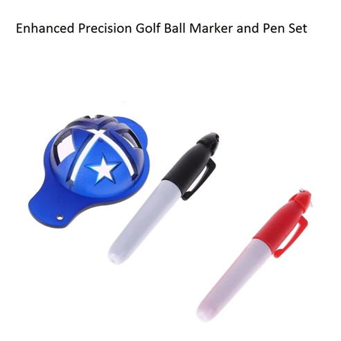 Slazenger - Precision Golf Ball Marker and Pen Set