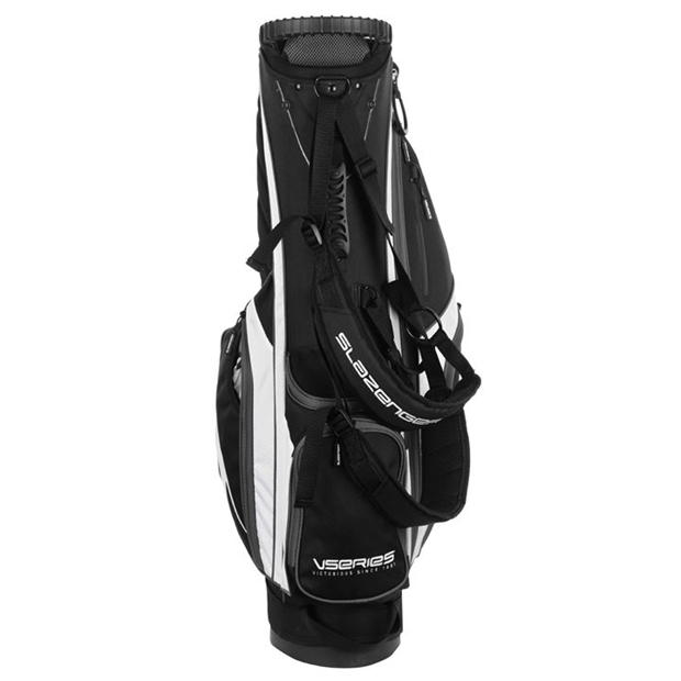 Black/White - Slazenger - Lite Stand Bag