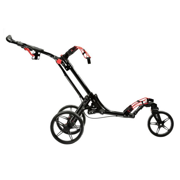 Black - Slazenger - Click 360 Golf Trolley