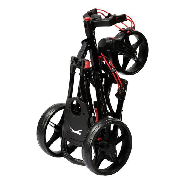 Black - Slazenger - Click 360 Golf Trolley