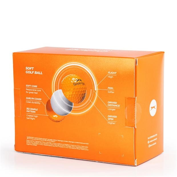 Orange - Slazenger - V300 Golf Balls 24 Pack