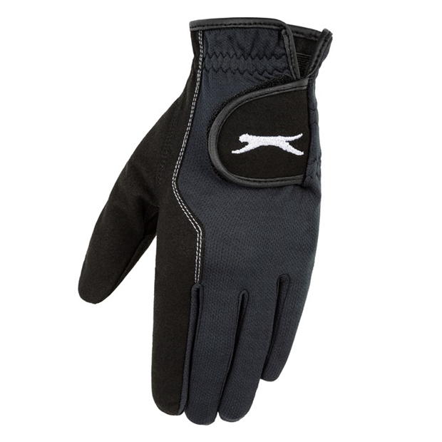 Black - Slazenger - V 300 Rain Golf Gloves Pair