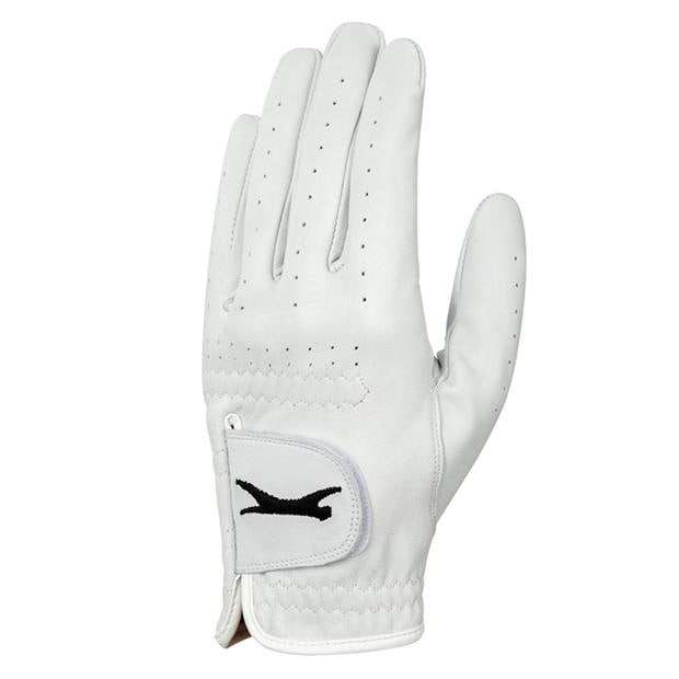 White - Slazenger - V500 Leather Golf Glove LH