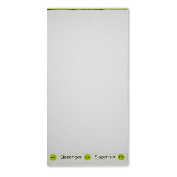 White - Slazenger - Swim Logo Towel